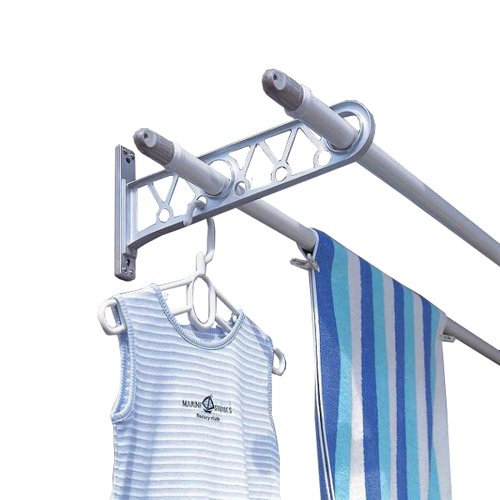 Rakuten - 【SS期間中10%OFF】積水樹脂 物干し 室外 アルミのき下用ものほし ABN-2