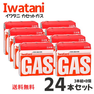 【まとめ買い】イワタニ カセットガス 24本 カセットボンベ 岩谷 イワタニ カセットガスボンベ オレンジ 3本組 【×8個セット】 CB-250-OR ローリングストック キャンプ バーベキュー ガスコンロ コンロ BBQ 防災 備蓄 停電 台風 アウトドア カセットコンロ