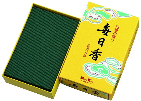 乐天商城 - お線香 毎日香 大型バラ詰 約240g