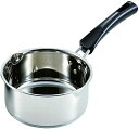 コンパクト 3層底 ミルクパン 14cm HB-2199 パール金属