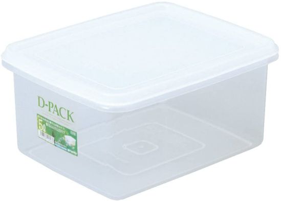 Rakuten - サンコープラスチック 保存容器 54371 Dパック 深型 D-9d 5.0L ナチュラル