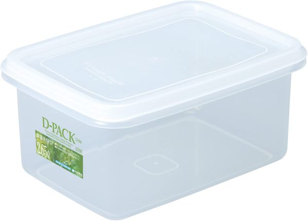 Rakuten - サンコープラスチック Dパック深ガタ 54487 D-8d 2.65L ナチュラル 054487