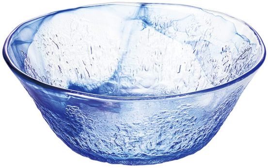 Rakuten - 中鉢 ブルー 約φ19.0×7.0cm 85772 流蒼 食洗機対応 P-43313-F/B-JAN 東洋佐々木ガラス