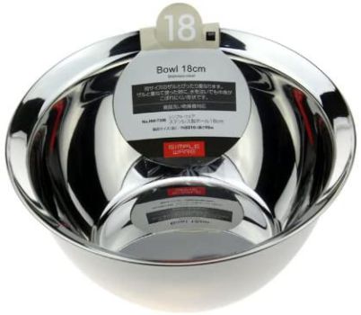 Rakuten - シンプル・ウェア ステンレス製 ボール 18cm HW-7360 パール金属 73600