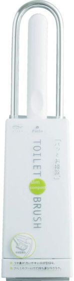 Rakuten - トイレブラシ ケース付き 58016 スリム コンパクト ホワイト TP001 アイセン