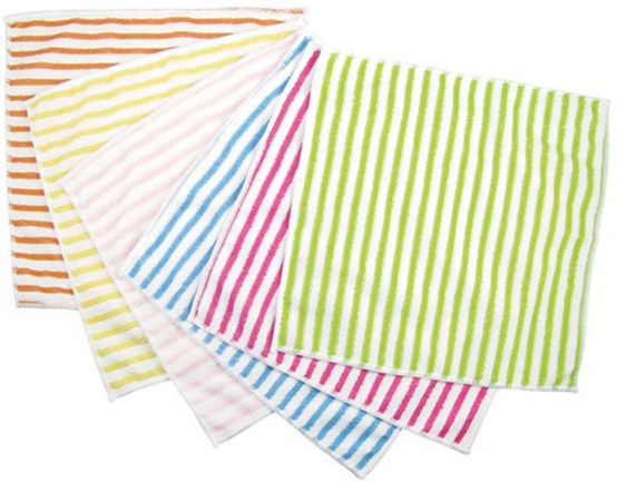 マイクロファイバークロス 30391 6色セット ストライプ 5+1 MFC-511