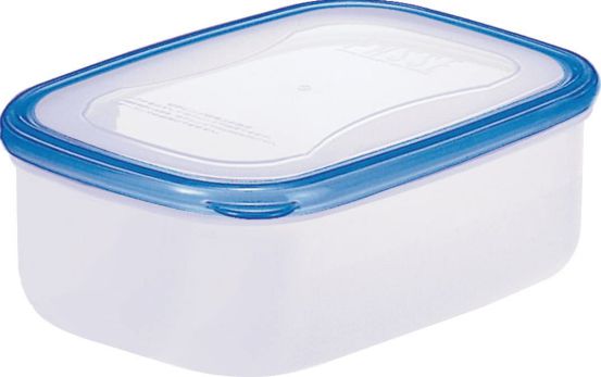 Rakuten - 【SS期間中10%OFF】リス 60823 保存容器 クリアブルー 670ml パッセハード 抗菌加工 電子レンジ対応 日本製 WA-2