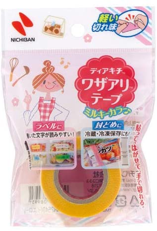 樂天商城 - ニチバン 89931 ディアキチ ワザアリテープ ミルキーカラー イエロー DK-WAN2549