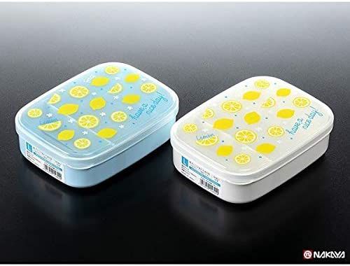 お弁当箱 Lサイズ【※色の指定はできません】（満量650ml） 仕切り付 レモン ［色指定不可］