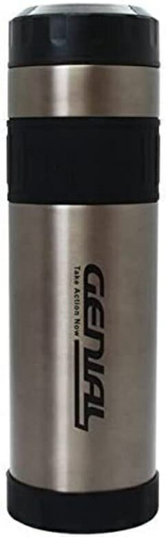 乐天商城 - 直飲み ステンレスボトル ジュニアル マグカップ ブラック 1000ml F-2643 タフコ