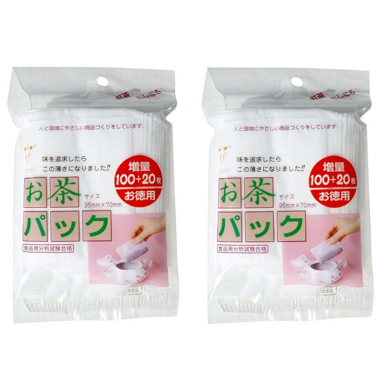 お茶パック 超うすタイプ YO110120 白 麦茶 お茶 【×2個セット】