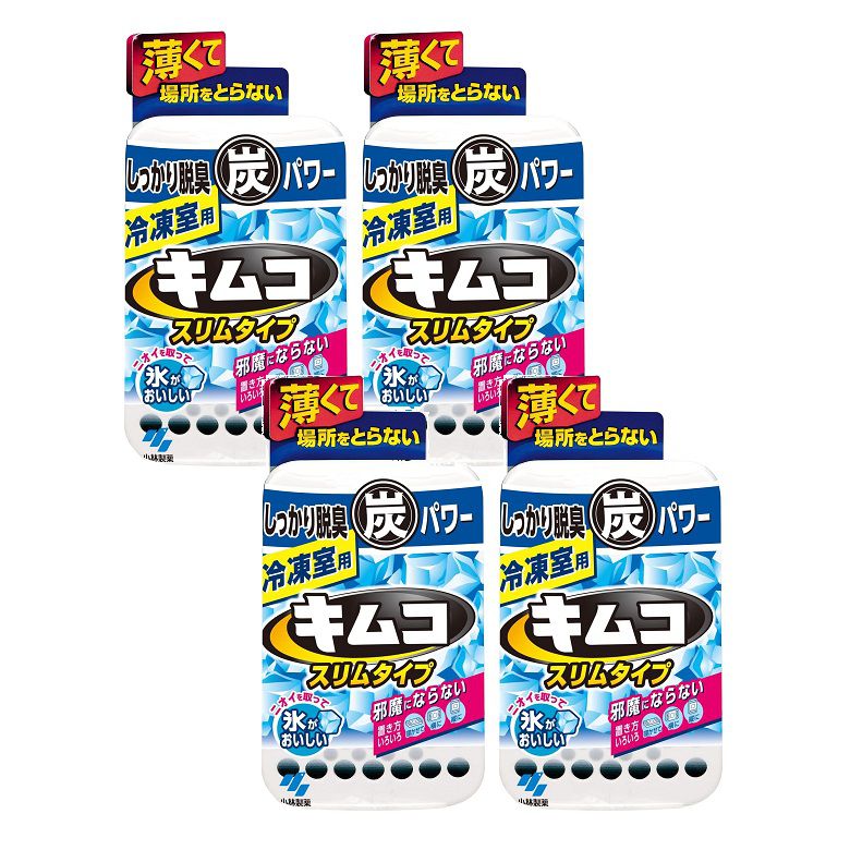 Rakuten - キムコ スリムタイプ 冷凍室用 26g 冷凍室脱臭用 冷凍庫 脱臭 消臭 【×4個セット】