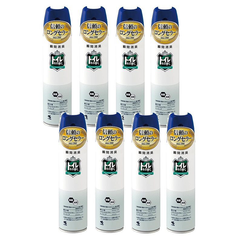 トイレその後に フレッシュグリーン 280ml トイレそのあとに 消臭スプレー 【×8個セット】