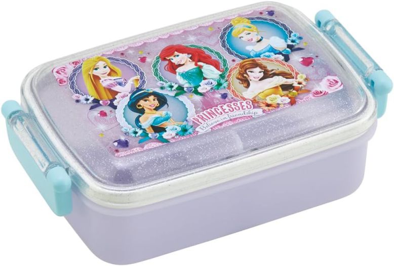 Rakuten - お弁当箱 子供用 1段 450ml ふわっと盛れるドーム型 ディズニープリンセス 24 抗菌 子供用 日本製 RBF3ANAG スケーター Skater