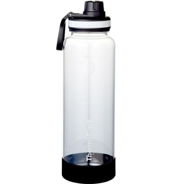 サーモフラスククリアボトル 1.17L クリア 1170ml 目盛り 水筒 おしゃれ 軽量 直飲み クリアボトル タケヤ かわいい おしゃれ