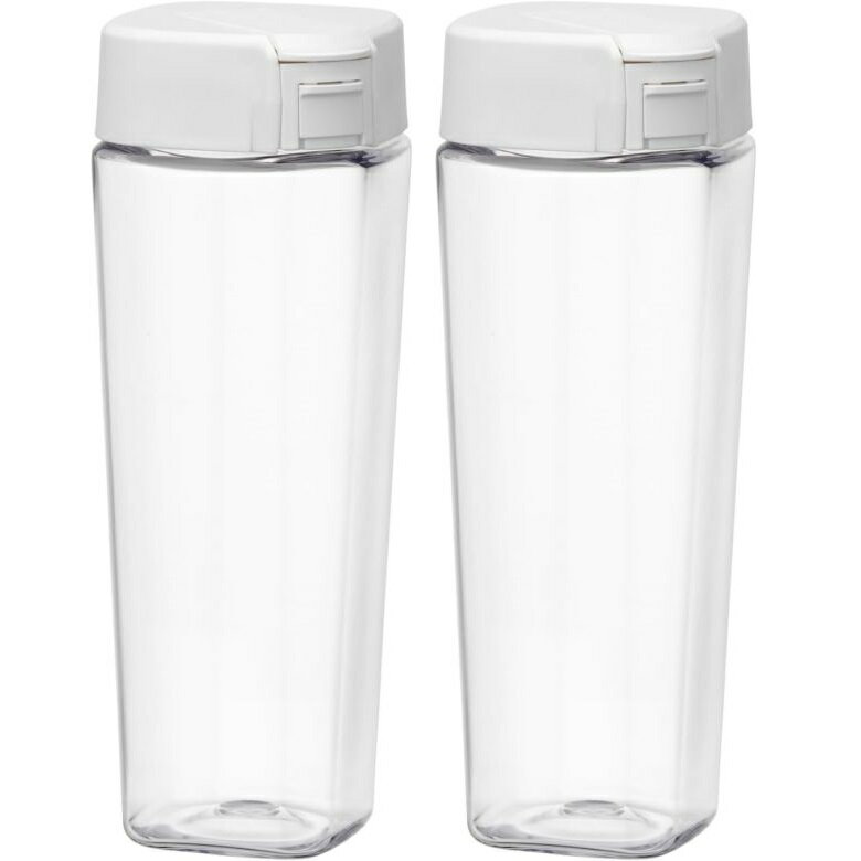 冷水筒 麦茶ポット ホワイト タテヨコ シームレス 白1.2L K-1273W ピッチャー 水差し パッキン一体型 【×2個セット】