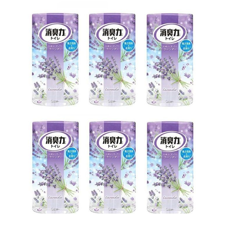 乐天商城 - トイレの消臭力 トイレ用 ラベンダー 400mL 【×6個セット】