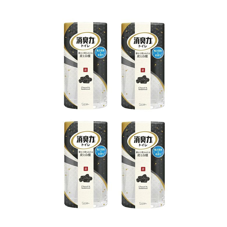 Rakuten - トイレの消臭力 トイレ用 炭と白檀の香り 400mL 【×4個セット】