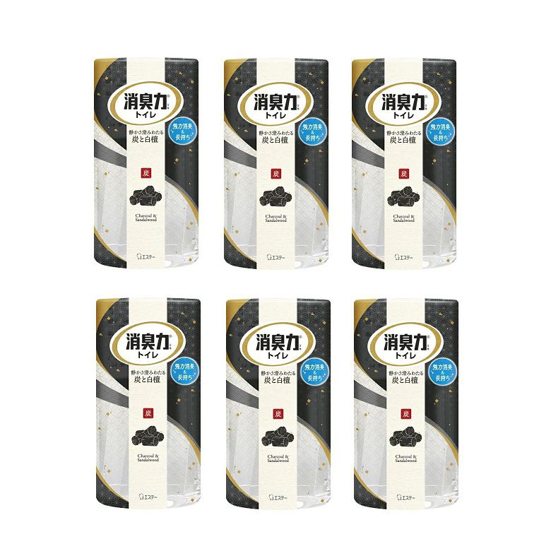 Rakuten - トイレの消臭力 トイレ用 炭と白檀の香り 400mL 【×6個セット】