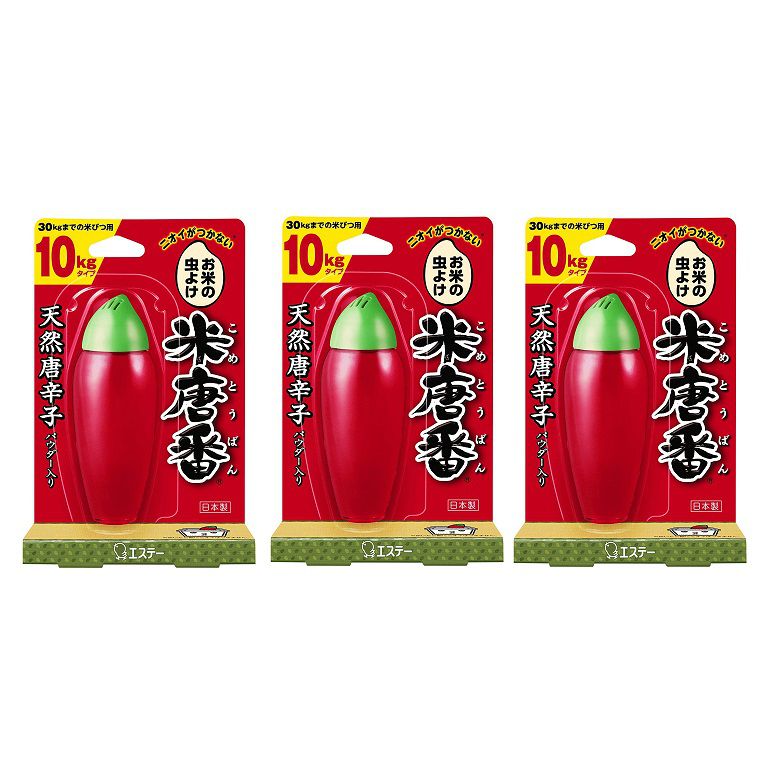 Rakuten - 米唐番 10kgタイプ お米の虫除け 虫よけ エステー 普通米 米当番 【×3個セット】