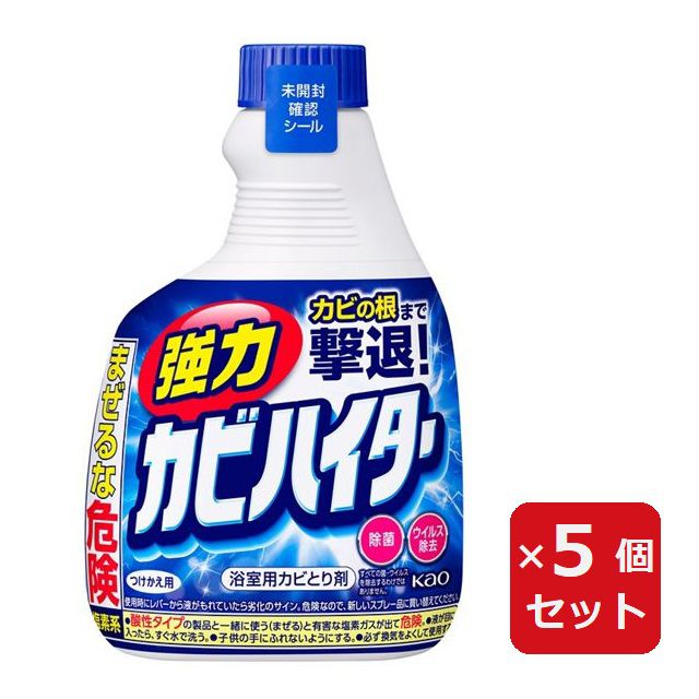 乐天商城 - 強力カビハイター 付替用 付け替え つけかえ400ml お風呂 掃除 浴室 【×5個セット】