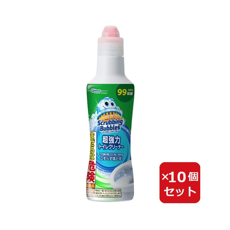 乐天商城 - スクラビングバブル 超強力トイレクリーナー 塩素系 400g 【×10個セット】