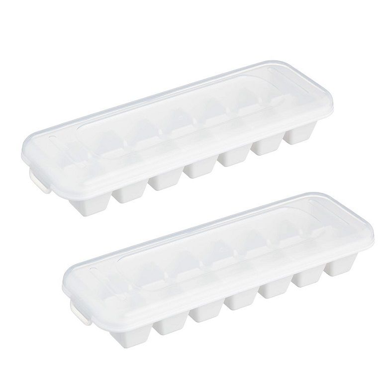 製氷皿 アイストレー H5237 クールランドアイストレー 14個取 蓋付 フタ付 【×2個セット】