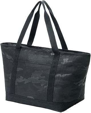 商品名 保冷トートバッグビッグワイド BONTE camo BK P3659 商品説明 サイズ：約 幅56×高さ29×奥行（マチ）22cm、容量：約 19L、耐荷重：約 12kg、材質：外側生地＝ポリエステル、内側生地＝EVA樹脂、中芯＝発砲ポリエチレン、持ち手＝ポリプロピレン、洗濯：不可、生産国：中国レジカゴの底にピッタリフィットする保冷バッグ。会計後の袋詰めが不要なのでお買い物が時短・快適！ファスナータイプでしっかり保冷できます。たっぷり入る19L。※リニューアルなどによりパッケージなどの仕様が予告なく変更になる場合がございます。ご了承ください。 おすすめ商品
