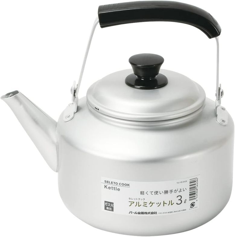 ガス火専用 セレットクック アルミケットル ケトル やかん 3L HB6439