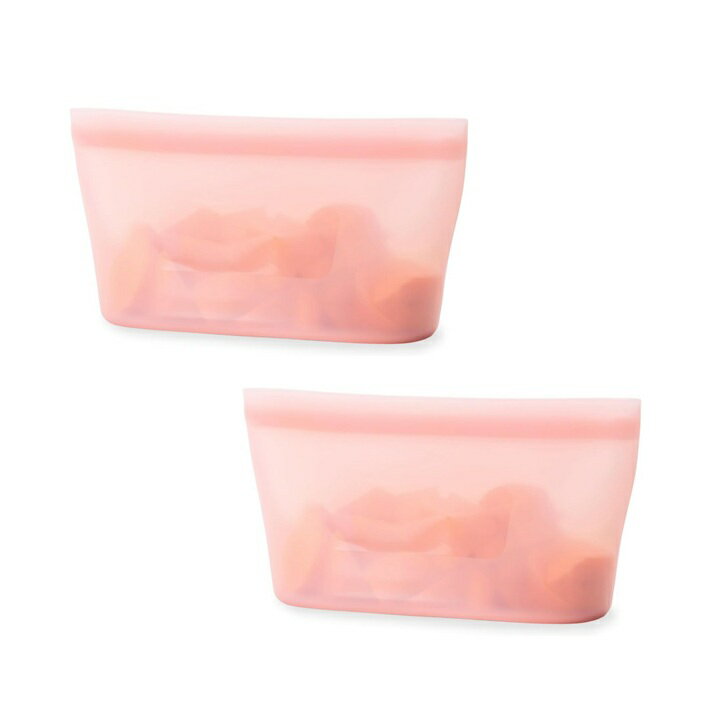 Rakuten - 【SS期間中10%OFF】シリコーン保存バッグ自立型 450mL マチ付き オールドラズベリー 【×2個セット】 DH6309