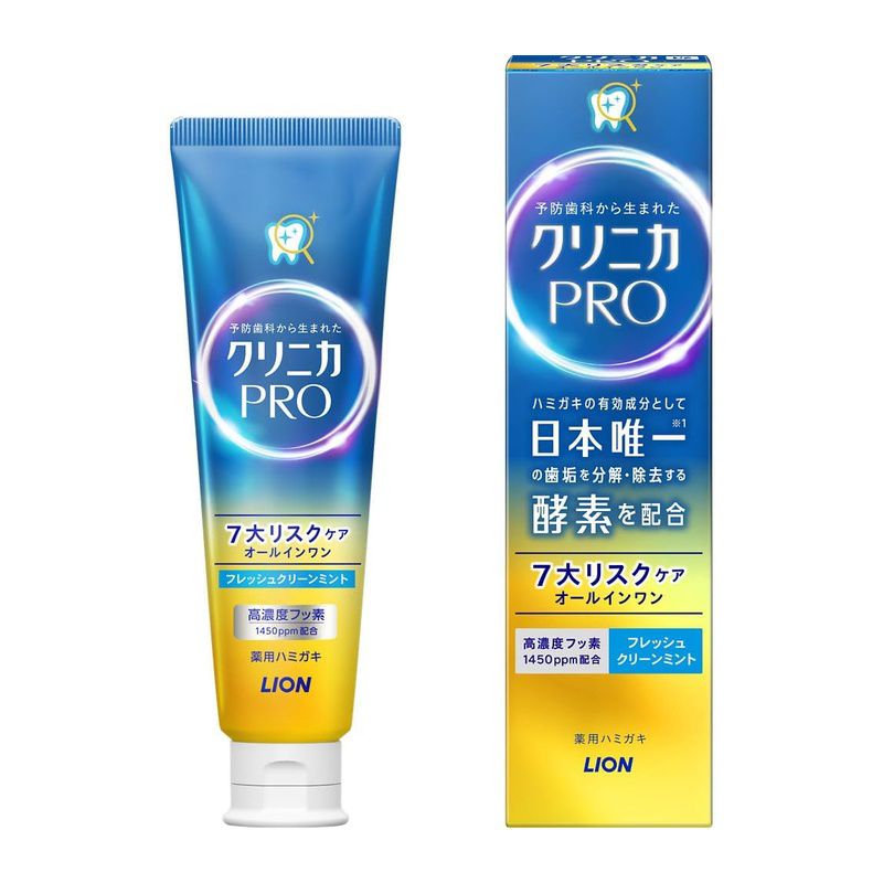 Rakuten - クリニカPRO オールインワンハミガキ フレッシュクリーンミント 95g