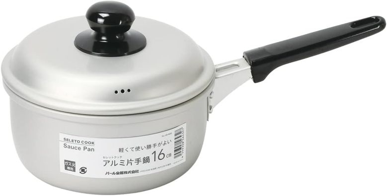 片手鍋 16cm アルミ製 ガス火専用 セレットクック HB-6432