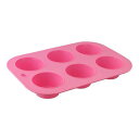 シリコン マフィン型 26×18cm(LPK) クリス シリコーン 製菓用品 バレンタイン