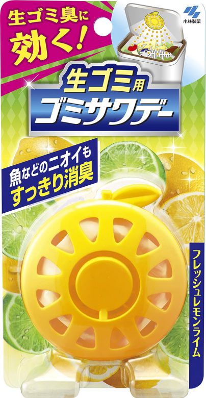 生ゴミ用ゴミサワデー フレッシュレモンライム 消臭芳香剤 ゴミ箱用 2.7ml キッチン 台所 生ごみごみ箱