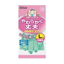 天然ゴム手袋 中厚手 SP8 Lサイズ グリーン N06787 1双入