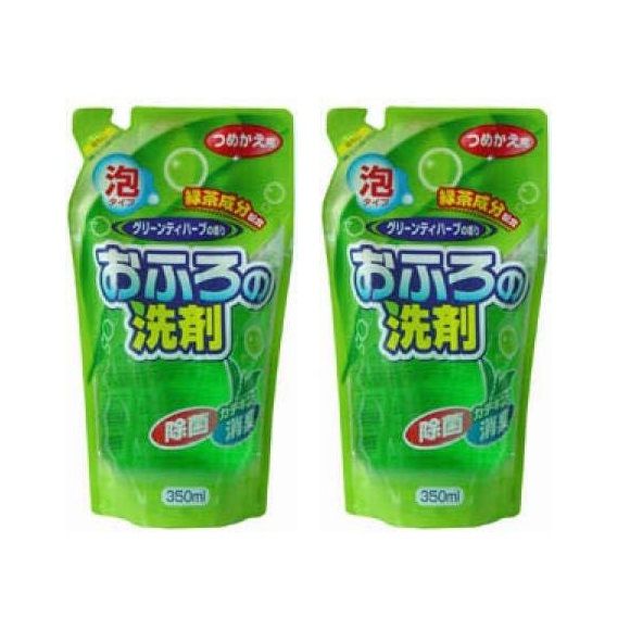 ロケット石鹸 お風呂の洗剤消臭プラス 詰替 350ml 詰め替え つめかえ 【×2個セット】