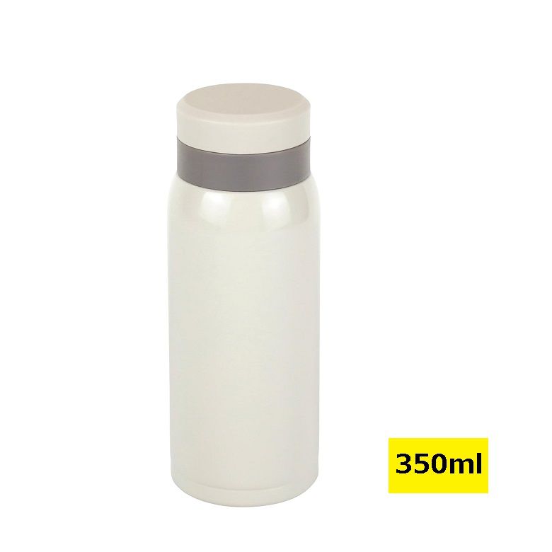 乐天商城 - 水筒 マグボトル RH1665 モテコ スクリュー栓 マグボトル 350mL ホワイト