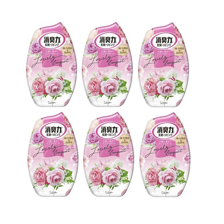 乐天商城 - お部屋の消臭力 ラブリーブーケ 400mL 【×6個セット】 まとめ買い