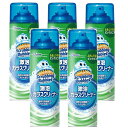 スクラビングバブル 激泡ガラスクリーナー 480mL ガラス用洗剤 エアゾールタイプ 【×5個セット】