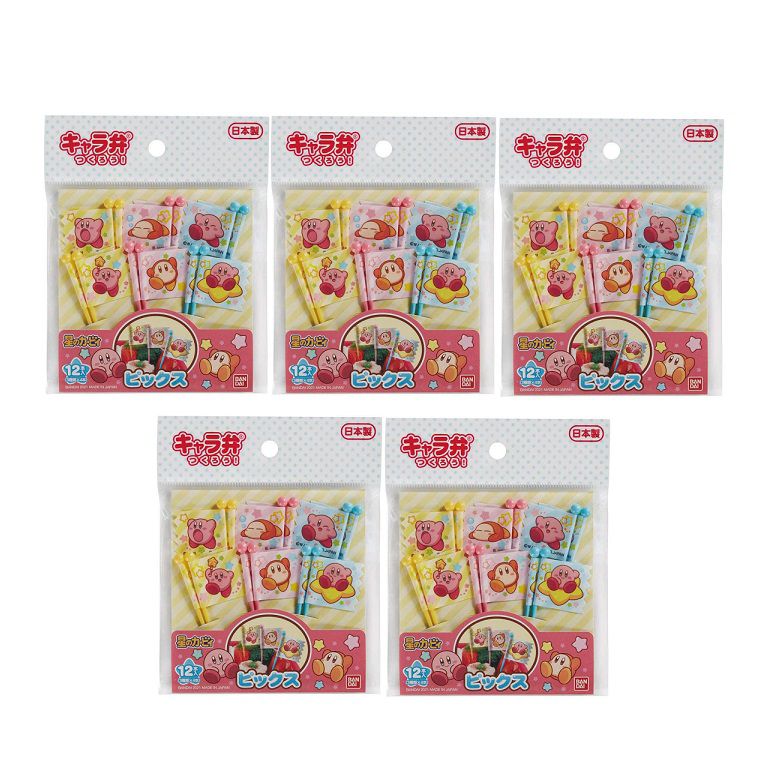 星のカービィ ピックス 12本入 お弁当 ランチ かわいい キャラ弁 ピック ワドルディ 【×5個セット】