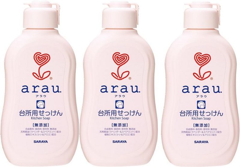 アラウ 台所用せっけん 本体 400ml 【×3個セット】