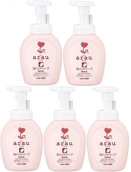乐天商城 - アラウ 泡ハンドソープ本体 300ml 【×5個セット】