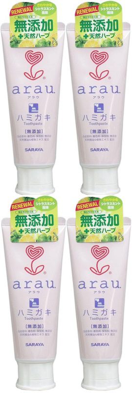 乐天商城 - アラウ せっけんハミガキ 120g 【×4個セット】