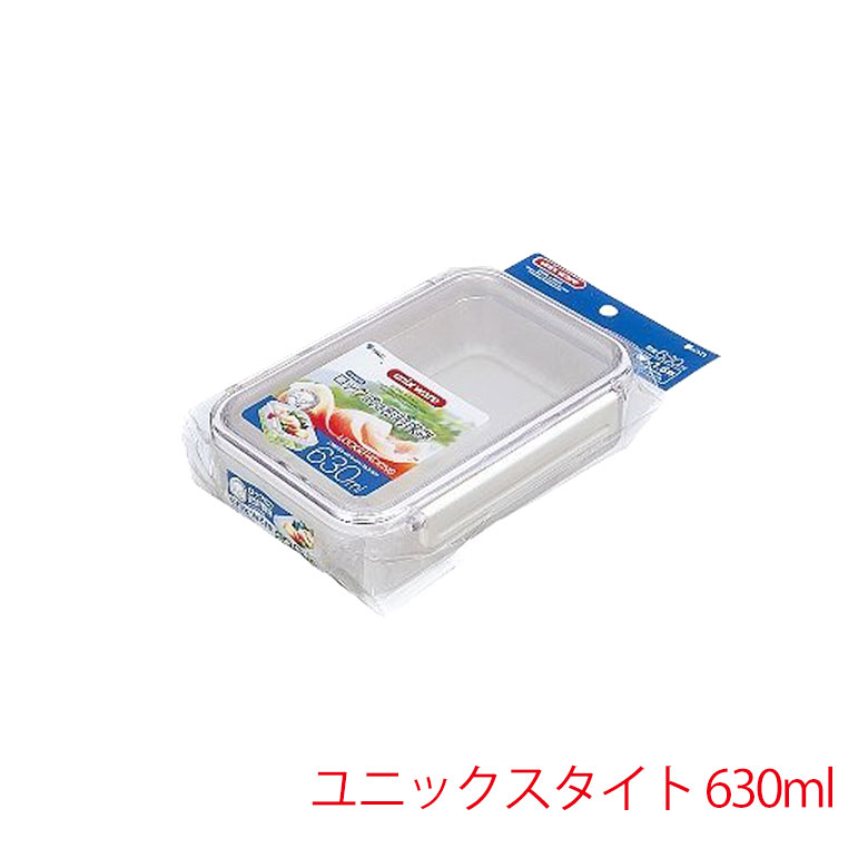 乐天商城 - 保存容器 ユニックスタイト O-650 保存容器 キャニスター キッチン 保存 冷凍 保管 冷蔵庫 収納 鮮度 を 逃さない 透明 レンジ対応 プラスチック 台所 冷凍保存 買いまわり アスベル