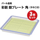 【3個セット】 彩創 麺プレート 角 HB-648 すのこ付 ブルー パール金属 そうめん 素麺 パール金属 HB-651 蕎麦 そば 蕎麦皿 皿 素麺 そうめん 夏 ご飯 すのこ ざる うどん 割れにくい お子様 子ども用 子供用 こども用 キッズ