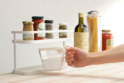 【SS期間10%OFF】リス 調味料入れ ( 砂糖 塩 ) ホワイト 720ml リベラリスタ クックポット