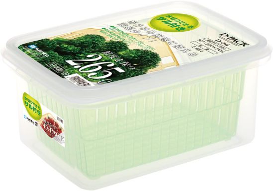 乐天商城 - サンコープラスチック ザル付Dパック 59321グリーン D-8d AZL8604
