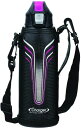 水筒 1100ml HB-5251 1.1L ピンク×ブラック ポーチ付 ダイレクトボトル チャージャーネオ(3)
