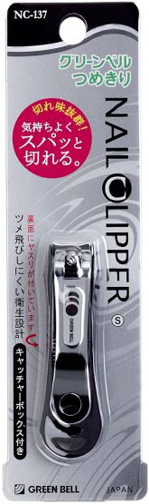 乐天商城 - キャッチャーつめきり 52788 Sサイズ ブラック NC-137