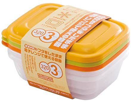 乐天商城 - カラフルライトパック 07702 保存容器 320 3P